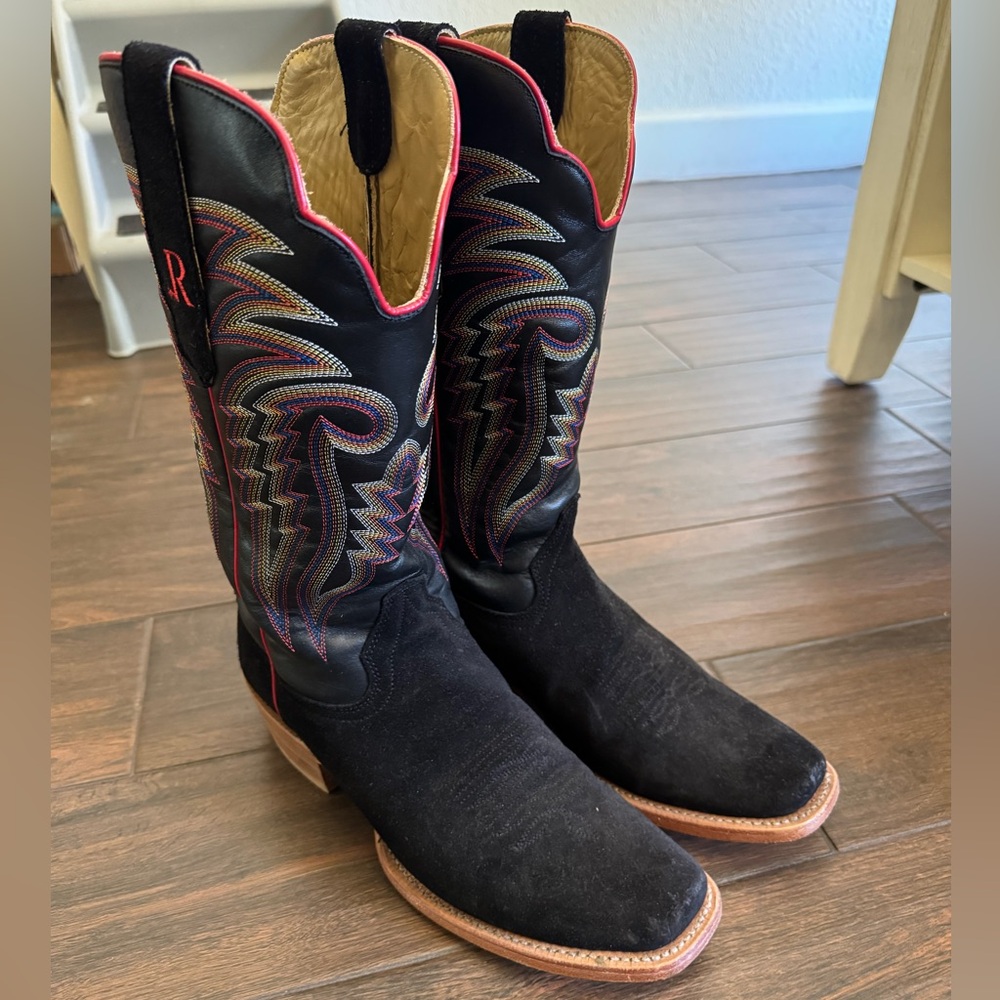 R Watson roughout boots